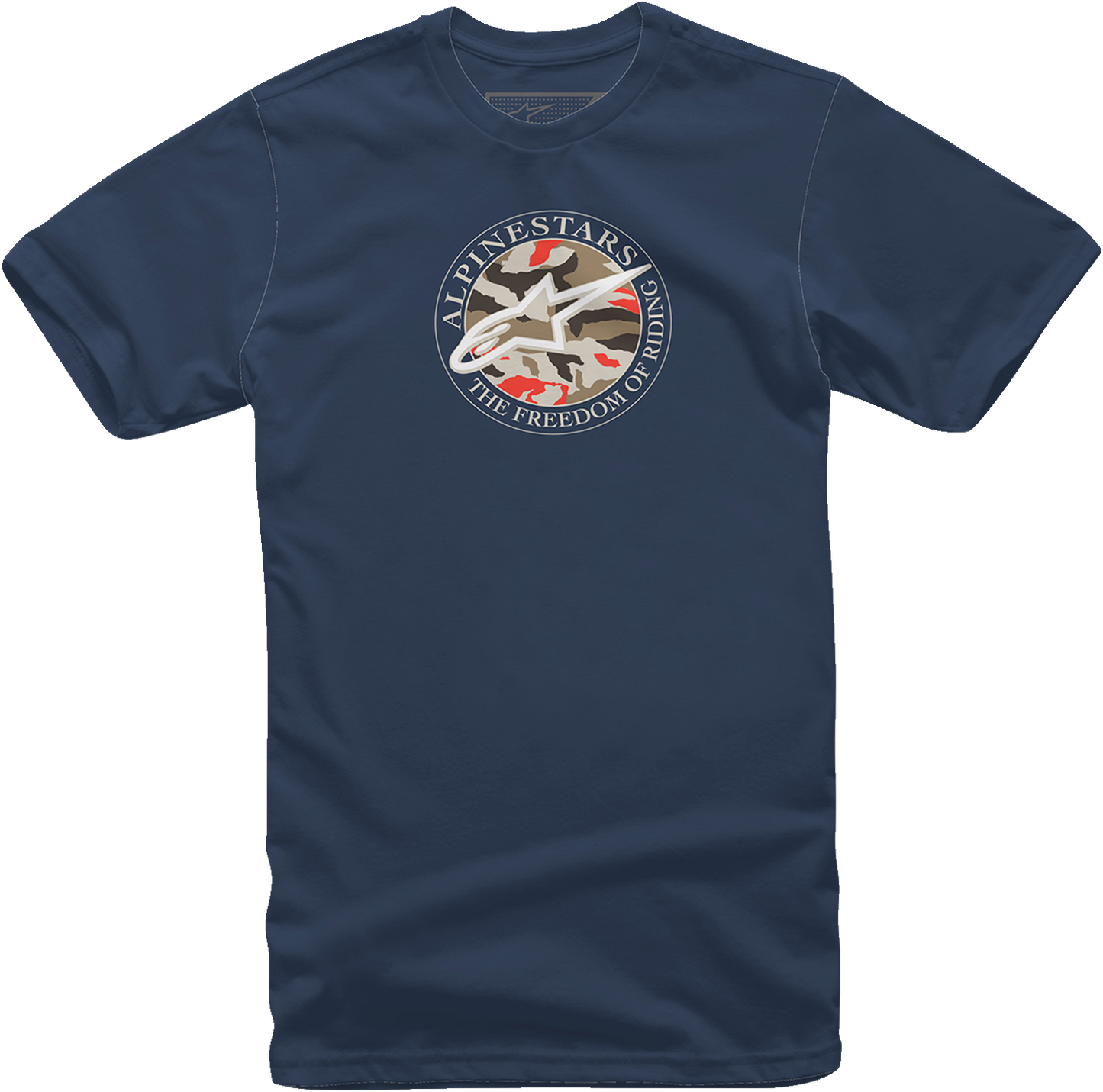 Alpinestars Dot Camo T-Shirt - Navy Large 12137266070L