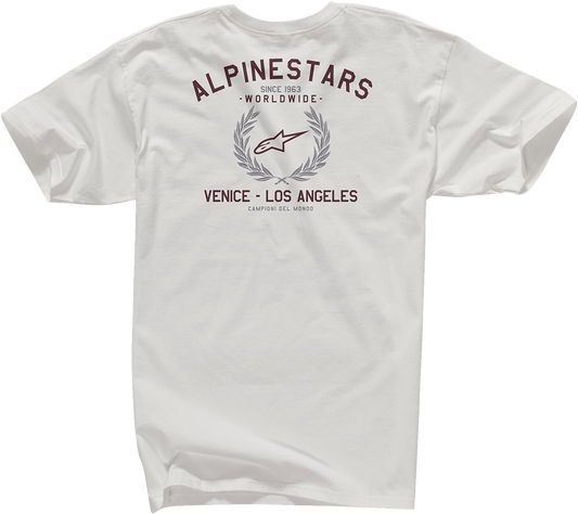 Alpinestars Wreath T-Shirt - Natural, 2XL - Comfortable Cotton Graphic Tee