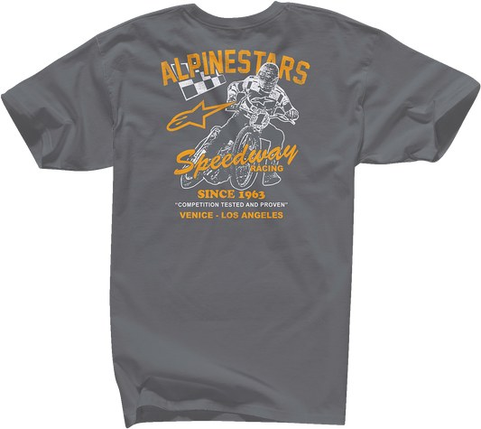 Alpinestars Speedway T-Shirt - Charcoal - XL 12137260018XL