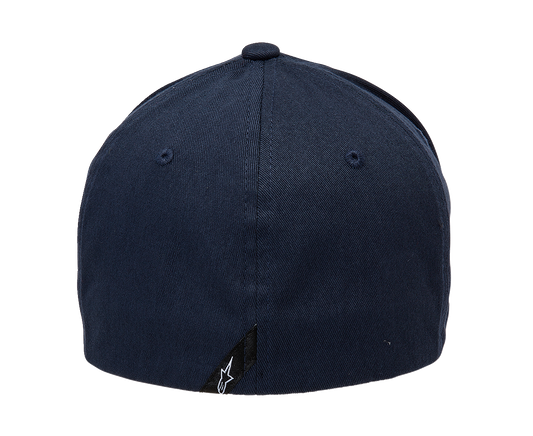 Alpinestars Linear Hat - Navy/Red L/XL with 3D Logo Embroidery