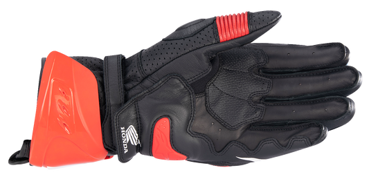 Alpinestars Honda GP Pro R3 Gloves XL by Alpinestars – Black, Bright Red & Blue