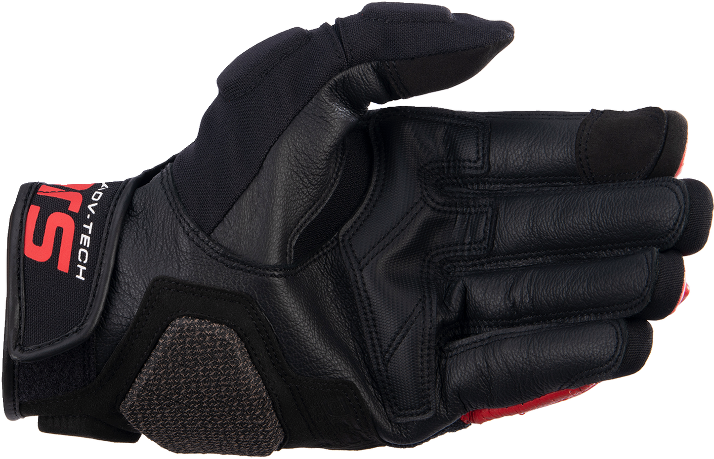 Alpinestars Halo Gloves 3XL Black/White/Bright Red - Part 3504822-1304-3X