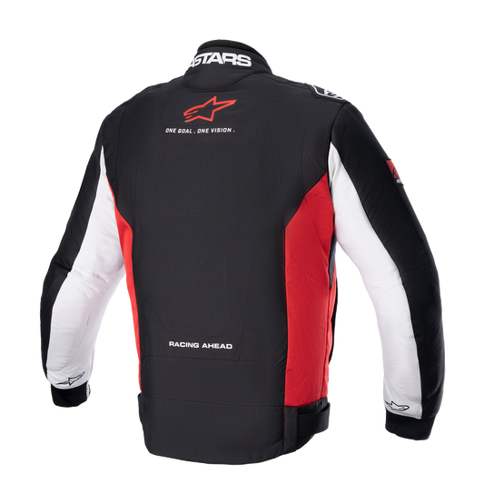 ALPINESTARS Monza Sport Jacket - Black/Bright Red/White - 2XL 3306723-1342-2X