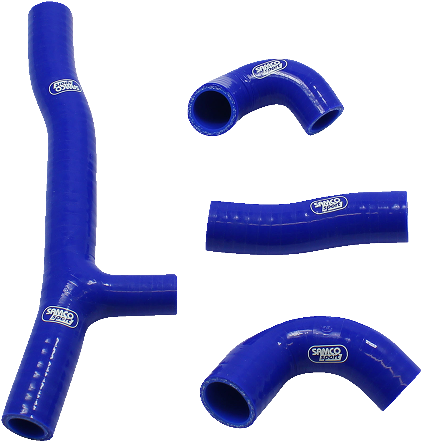 Moose Offroad OEM Fit Radiator Hose Kit in Blue for Gas Gas, Husqvarna, and KTM - Part Number KTM-113-BL