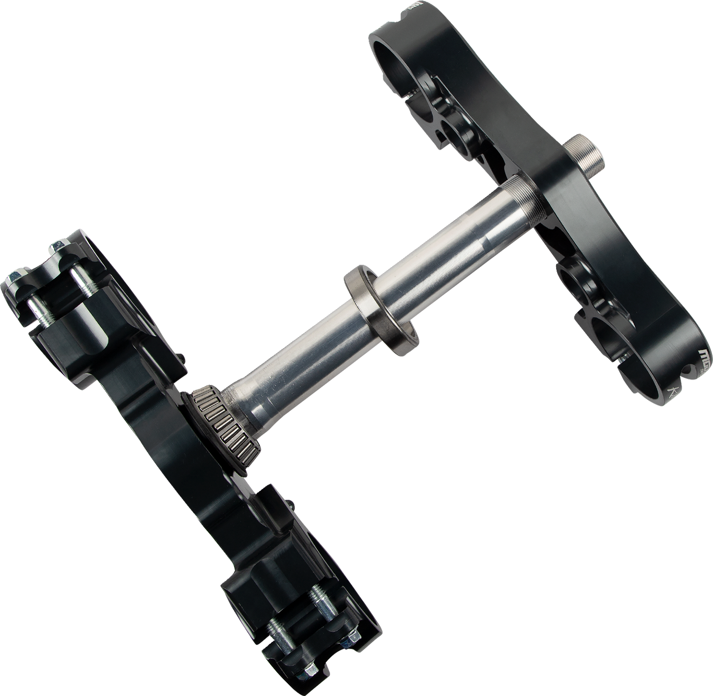 MOOSE OFFROAD Yamaha 12.099.2.AN Triple Clamp - Gray with Pre-Assembled Design