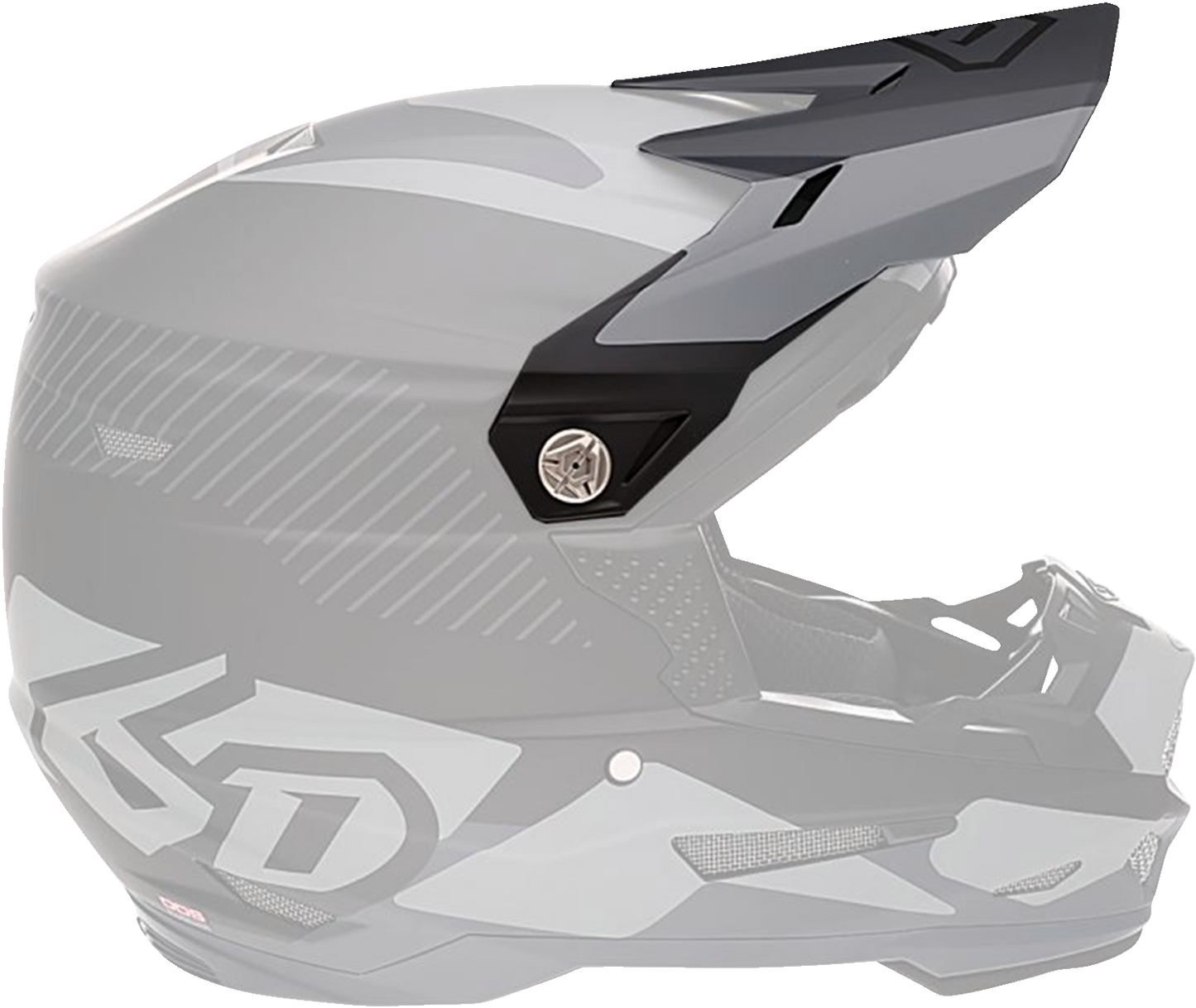 6D Helmets ATR-2Y Visor - Fusion Black (Part #72-4132)