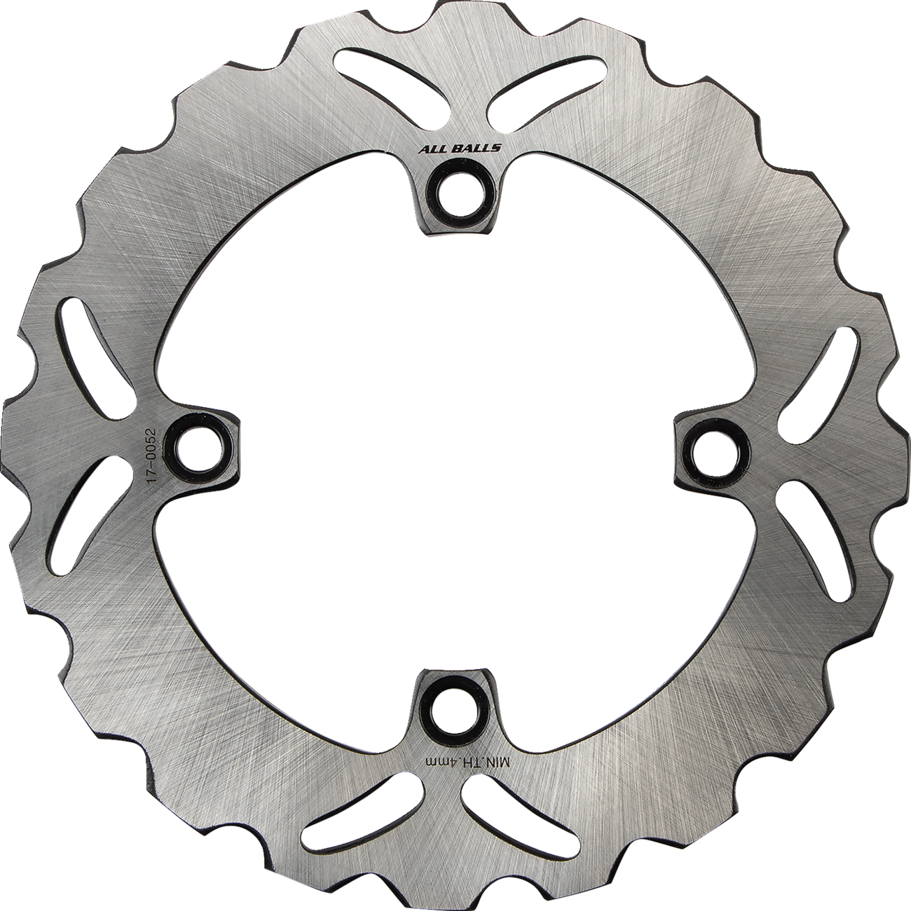 ALL BALLS Honda 18-0052 Slotted Wave-Style Brake Rotor