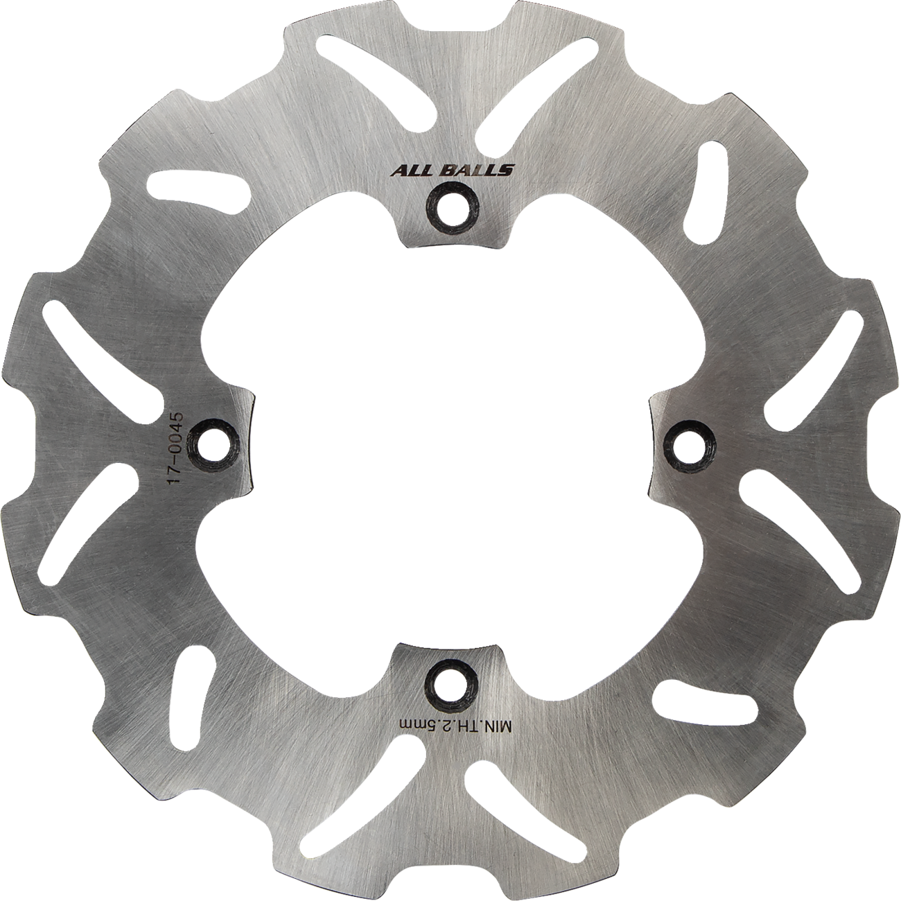 ALL BALLS Yamaha 18-0045 Slotted Wave-Style Brake Rotor