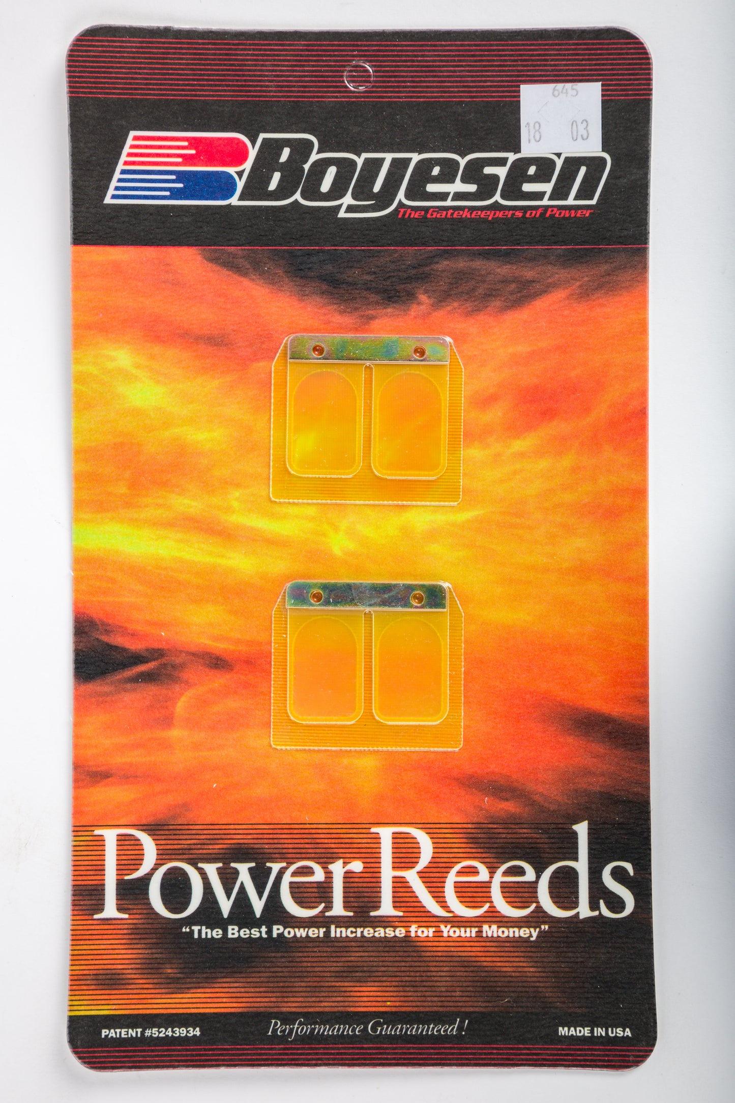 Boyesen Dual Stage Power Reeds Dura Flex w/Rev Plates