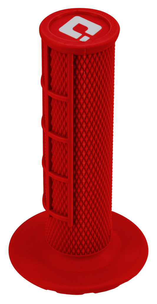 ODI Mini MX Half Waffle Grips Red (Part H01MMR) for 50cc Mini Bikes