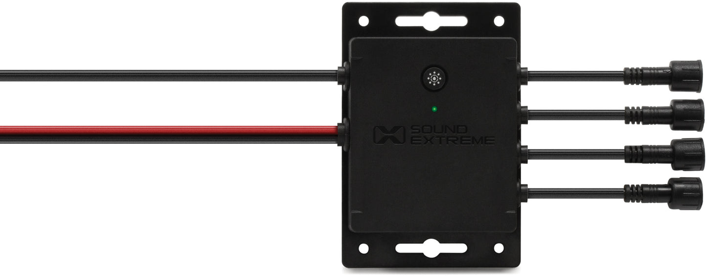 ECOXGEAR SEI-SELEDZ4 4 Zone LED RGB Light Controller with Wireless Remote