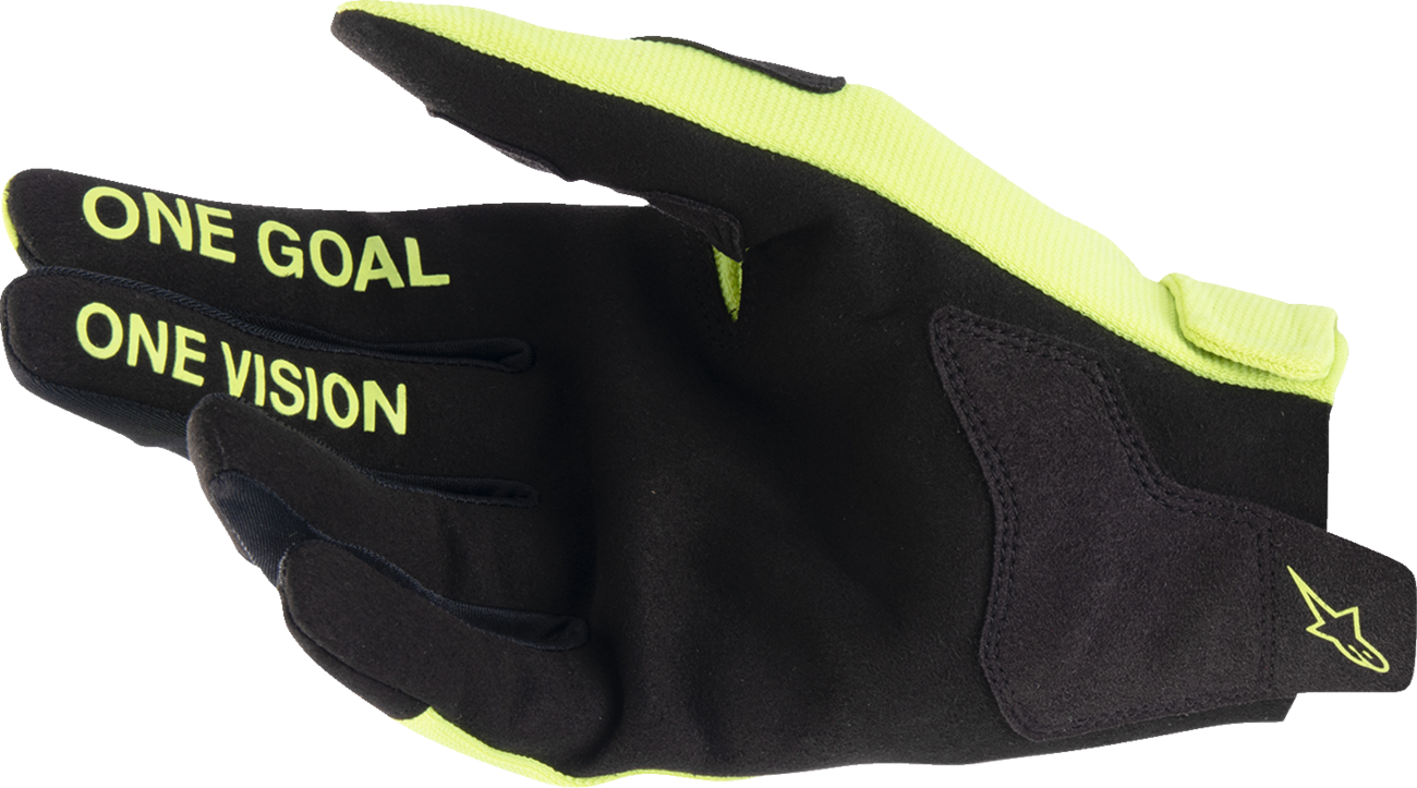 Alpinestars Radar Gloves - Fluo Yellow/Black, Small 3561824-551-S