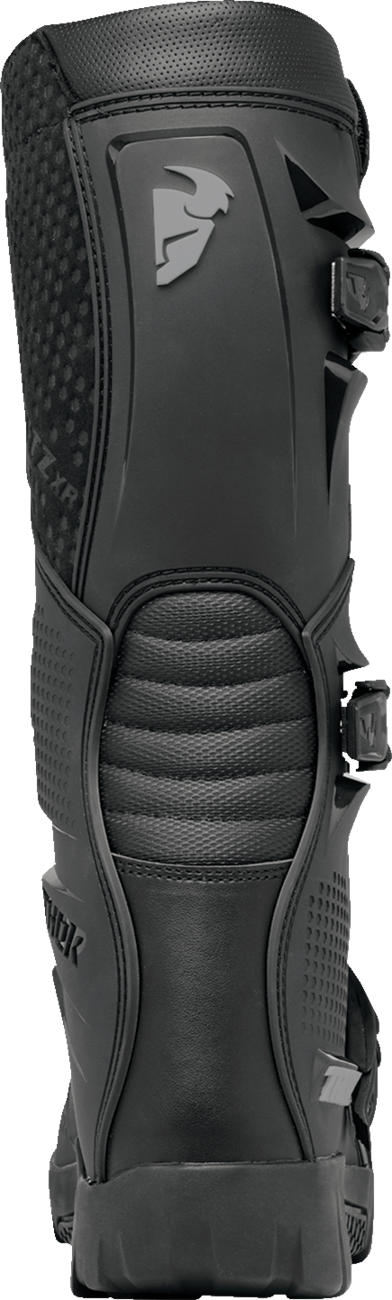 THOR Blitz XR Trail Boots - Black/Gray US 12 (Part No. 3410-3132)