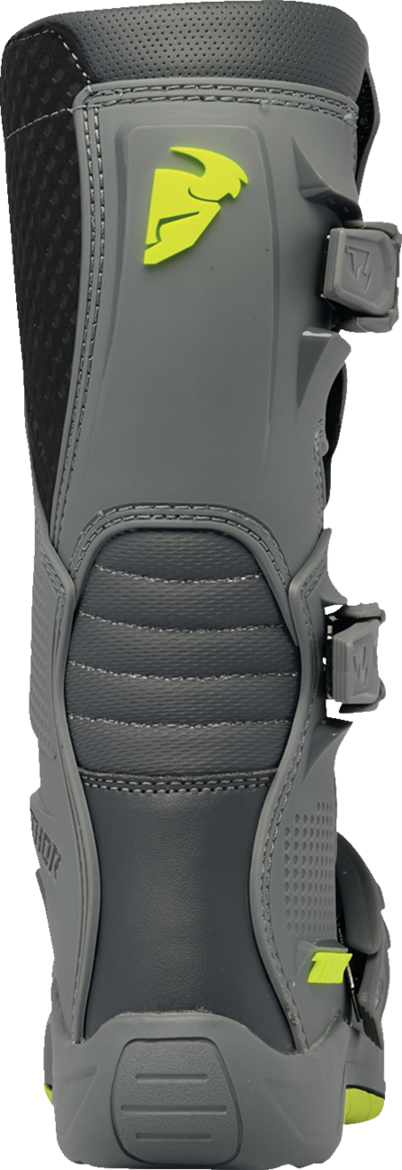 THOR Youth Blitz XR Boots - Gray/Charcoal, Part Number 3411-0740