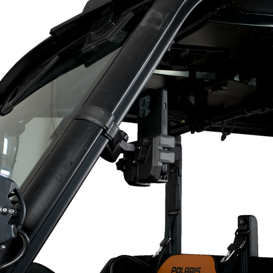 Moose Offroad UTV Phone Holder MSE-ESPHONE-1 – Universal Mount with Adjustable Cradle and Vibration Isolation