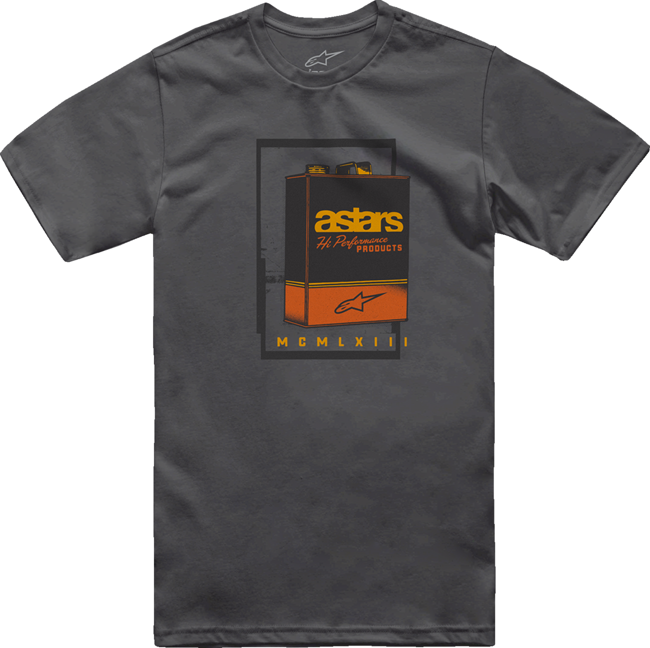 Alpinestars Galun T-Shirt - Charcoal Medium by Alpinestars, Part No. 1214-73140-18-M