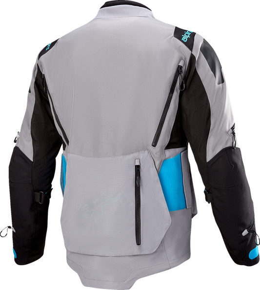 Alpinestars Ardent 3-in-1 Adventure Touring Jacket - Gray/Black/Blue - 4X, Part Number 3204423-9117-4X