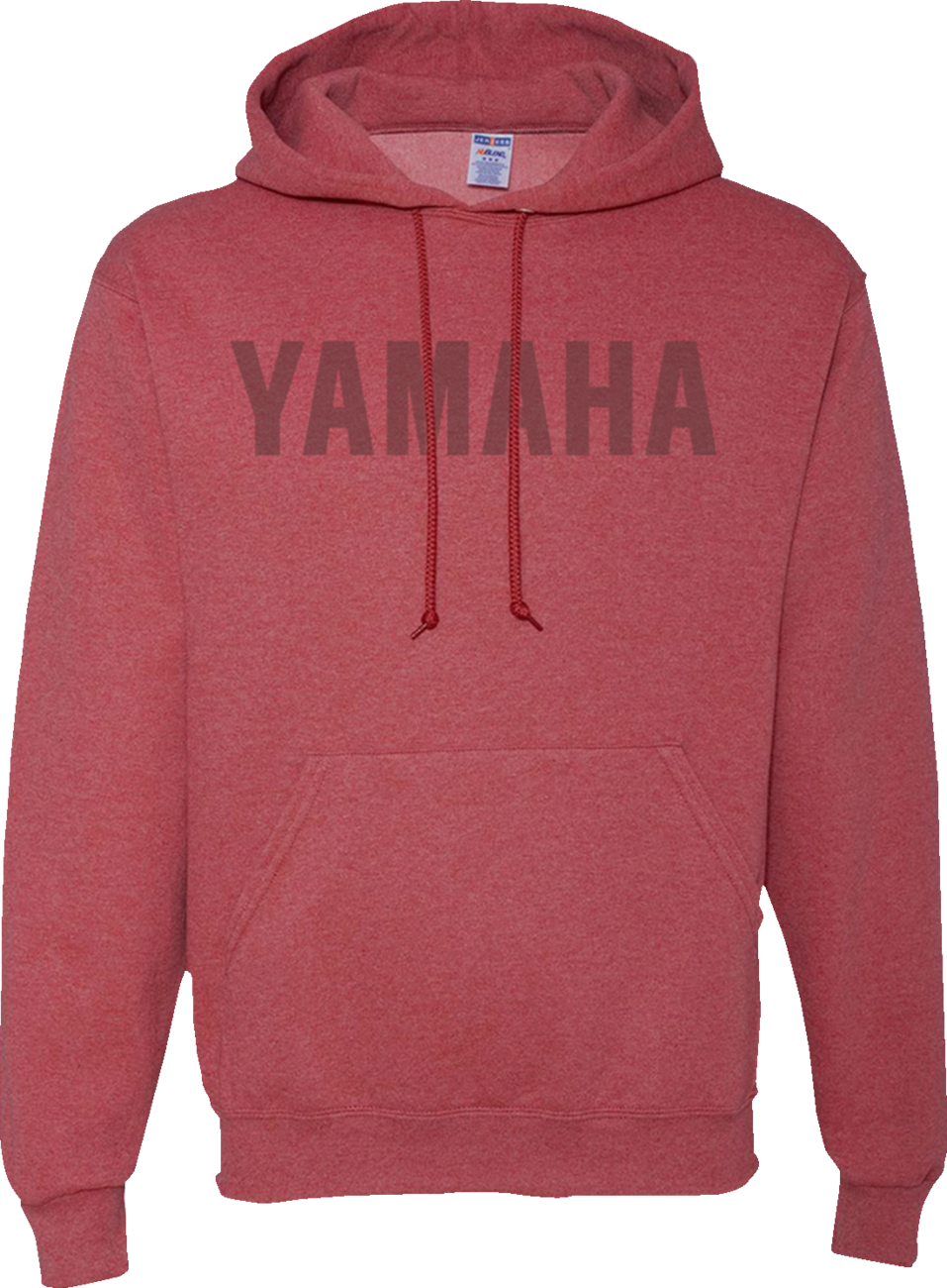 Yamaha Apparel Distributor Heather Red Hoodie with Kangaroo Pocket - 2XL NP23S-M2296-2X