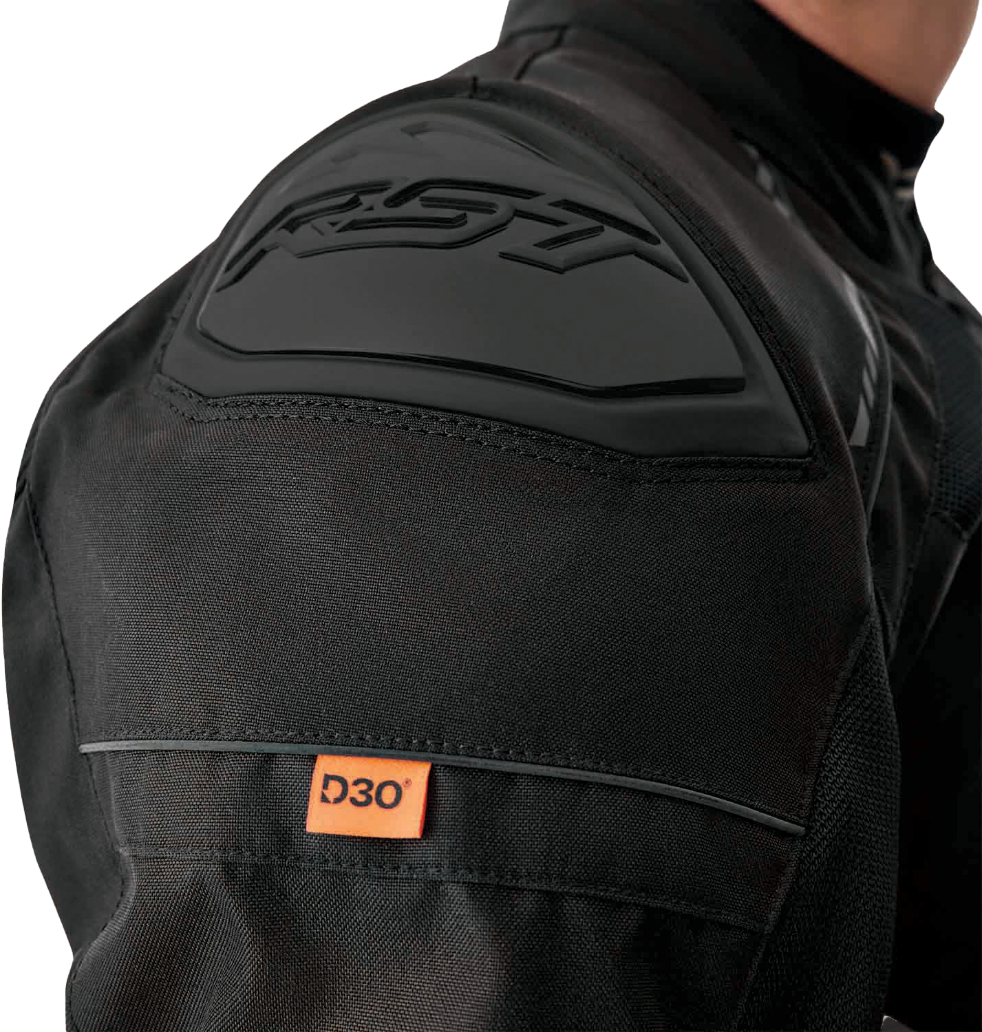 RST S1 D3o Mesh Jacket Black XS - Lightweight Motorcycle Protective Gear