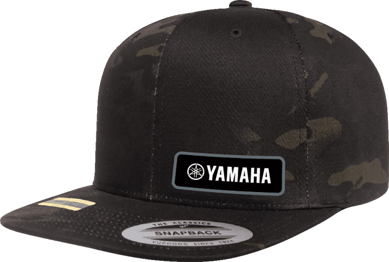 FACTORY EFFEX Yamaha Camo Black Snapback Hat - Part 27-86204