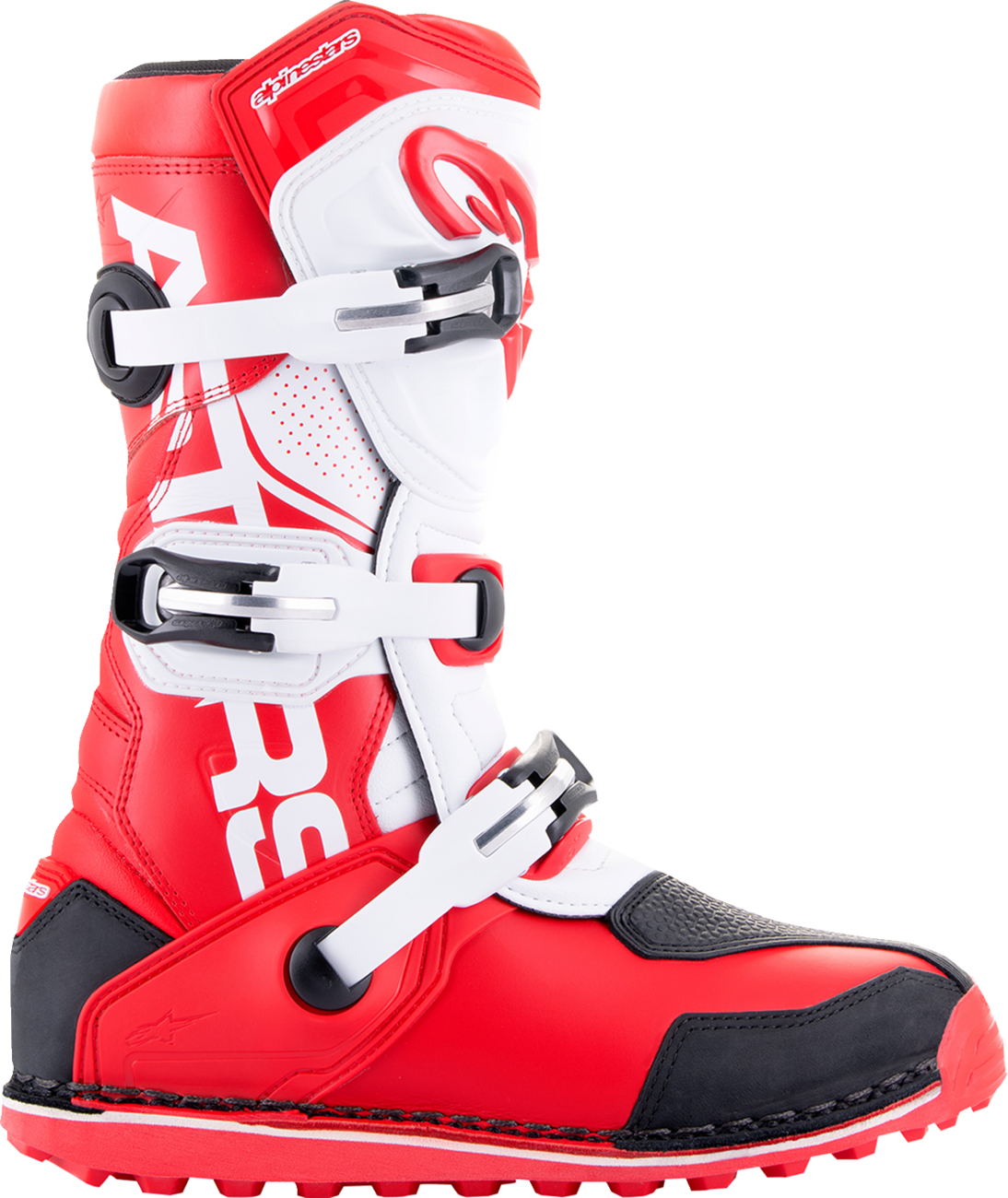 Alpinestars Tech-T Boots - Red/Black/White, US 8 / EU 42 - Model 2004017-3016-8