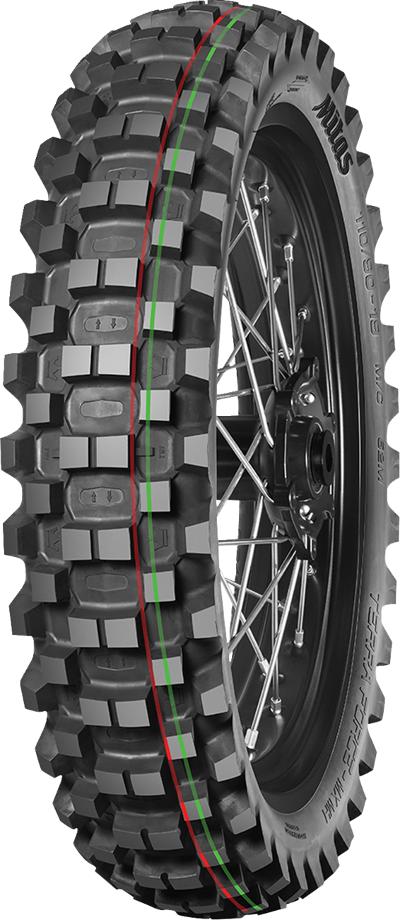 MITAS Terra Force-MX MH Rear Tire 80/100-12 (2.50-12) for Motocross and Off-Road Racing