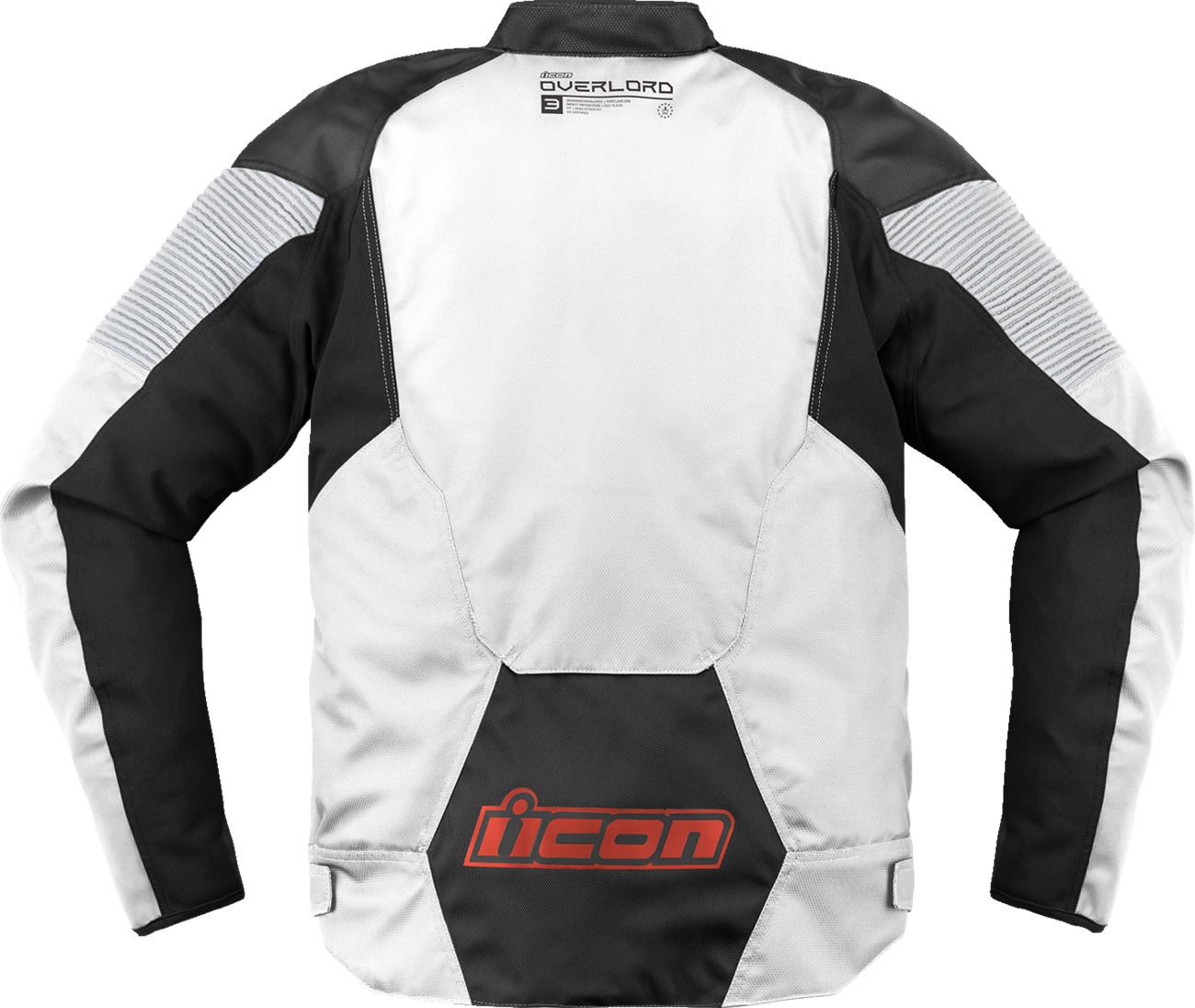 ICON Overlord3™ Jacket in White - Model 2820-6695 for Motorcycle Riding