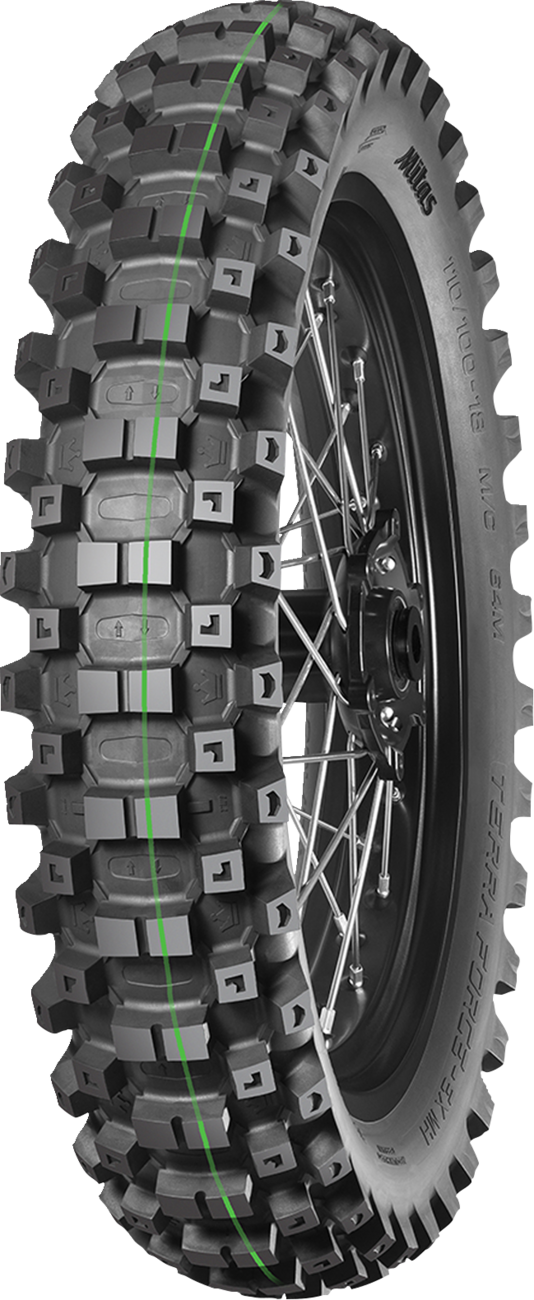 MITAS Terra Force-EX MH Super Light Rear Tire 120/90-18 for Enduro and Trail Riding