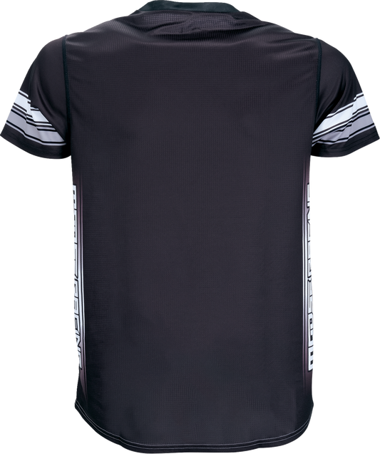 Moose Offroad Mountain Bike Short-Sleeve Jersey - Black/Gray - Small (Part No. 5020-0257)