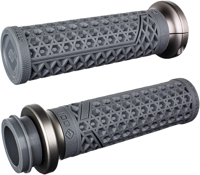 ODI Vans Signature Indian Throttle-by-Wire Handlebar Grip 1 Inch Graphite/Gun Metal (Part V31VITWH-H)