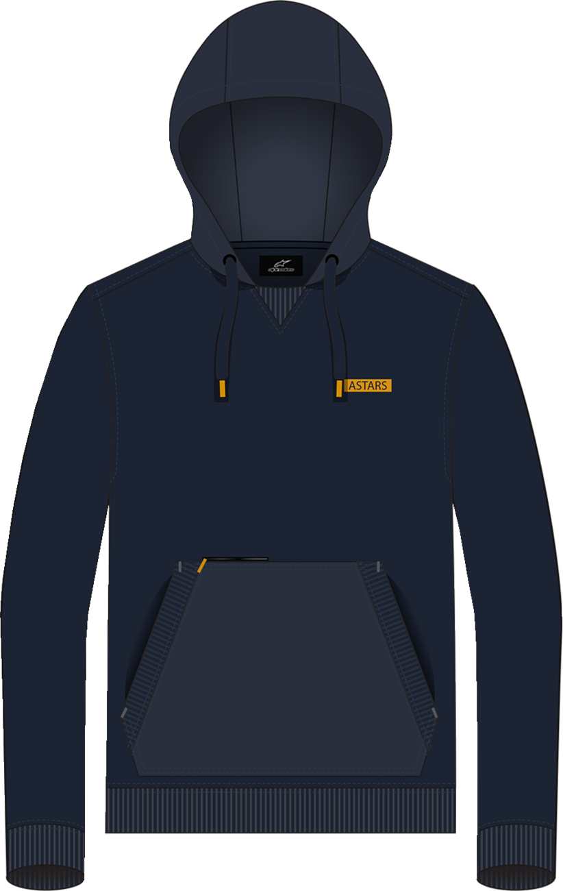 Alpinestars Rooted Pullover Hoodie - Dark Navy Large 1214-51300-701-L