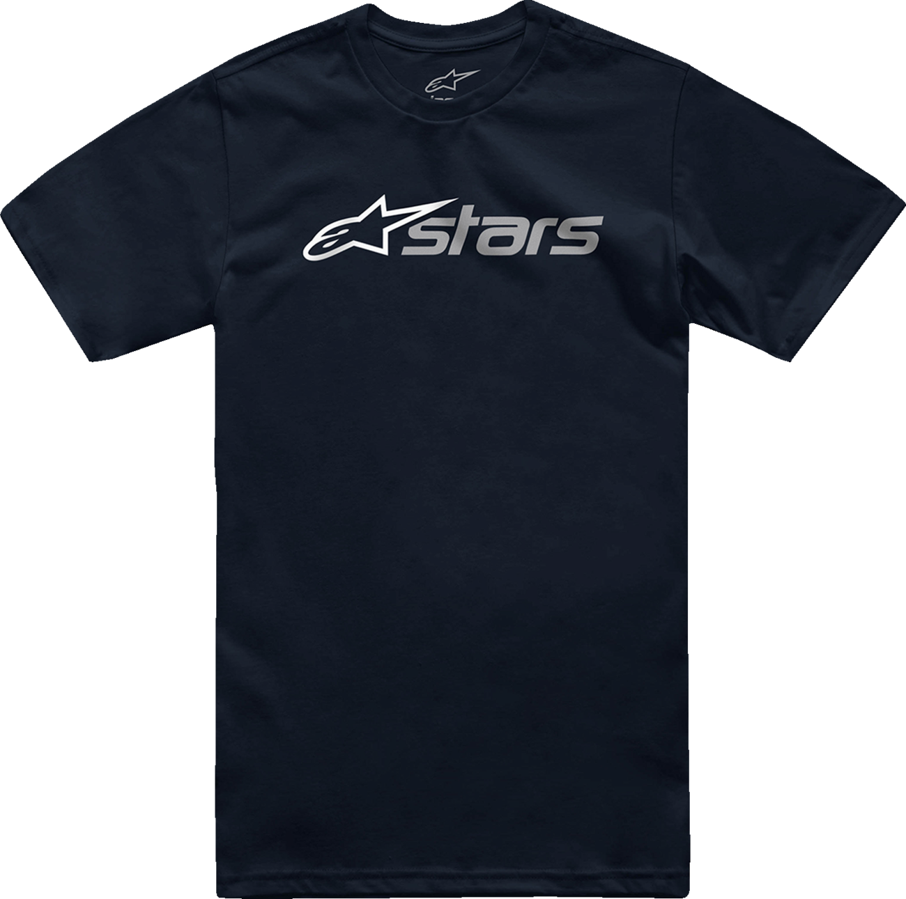Alpinestars Blaze 2.0 T-Shirt - Navy, White & Gray - 2XL (Part Number 1214-73108-7038-2XL)