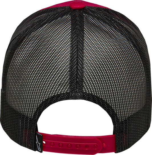 Alpinestars Dunker Hat - Red/Black, One Size, Part Number 1214-81717-3010-OS