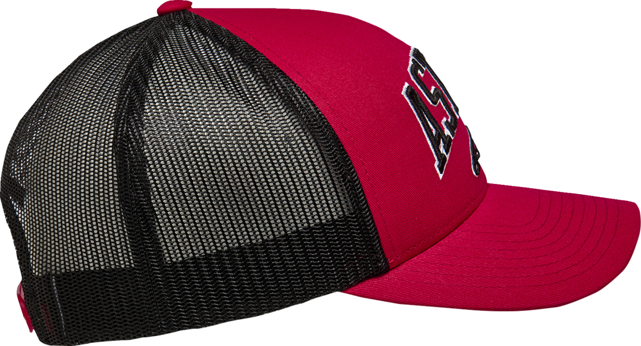 Alpinestars Dunker Hat - Red/Black, One Size, Part Number 1214-81717-3010-OS