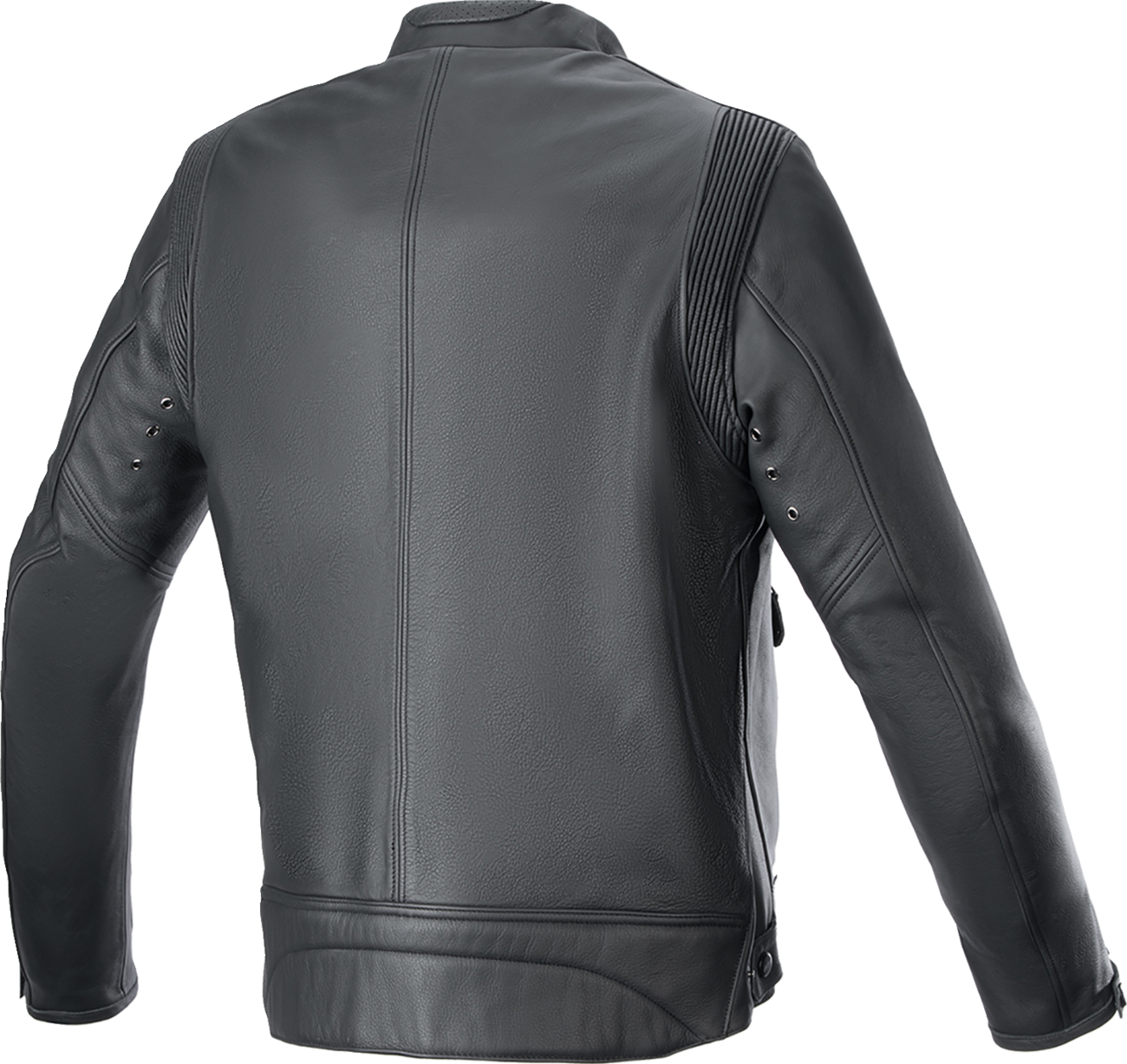 Alpinestars Dyno Leather Jacket - Black, Ruby Red & Ecru, Size Small