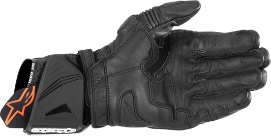 Alpinestars GP Pro R4 Gloves - Black, 2XL - High-Performance Racing Gauntlet Gloves
