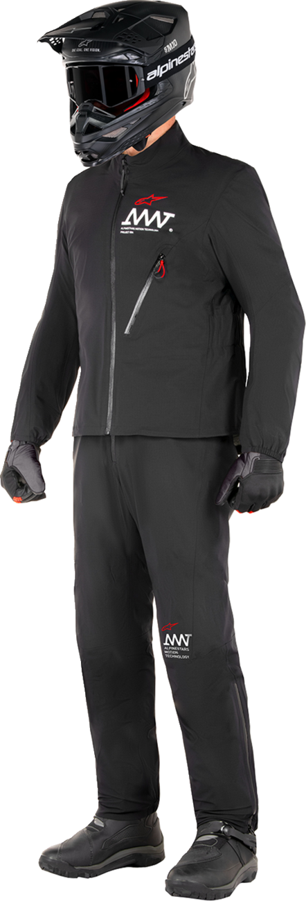 Alpinestars AMT Storm Gear Drystar® XF Jacket - Black, 2XL (Part #3200324-10-2X)