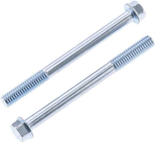 BOLT 8mm Hex Head Flange Bolt, 6x1.0x0.65 inches, Pack of 10