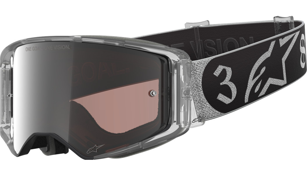 Alpinestars Supertech Limited Edition Deegan 38-XXV Goggles Silver Mirror Lens