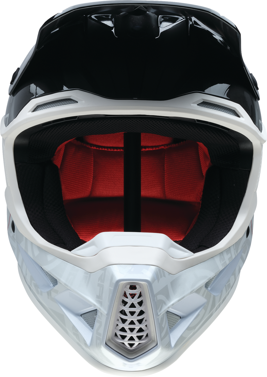 Moose Offroad F.I. 2.0 Helmet - Deceit MIPS® - Black/White/Red - Medium (Part No. 0110-7991)