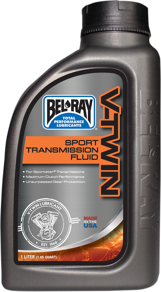 BEL-RAY Sport Transmission Fluid 1L - Part Number 96925-BT1 for Harley Davidson Sportster