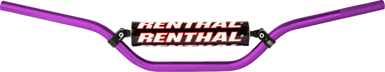 RENTHAL 7/8 inch RC High Off-Road Handlebar, Part Number 809-01-PE-01-261, Purple