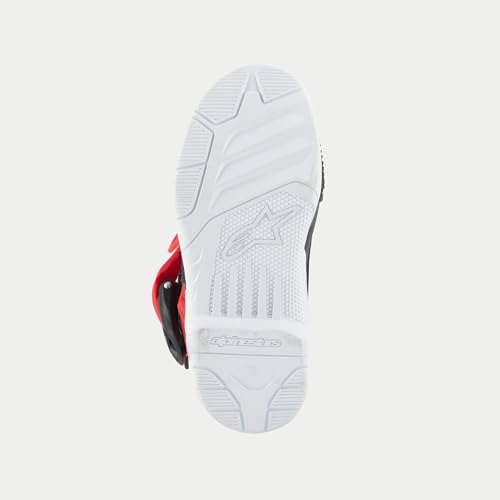 Alpinestars Tech 3S Kids MX Boots (White/Black/Bright Red, 10)