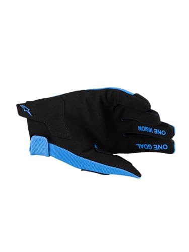 Alpinestars 3541824-713-L: Youth Radar Gloves Blue/Black Lg