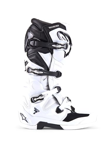 Alpinestars - Tech 7 Boots White/Black 13 (2012025-21-13)