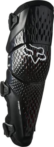 1 Pair Fox Titan Pro D3O Knee/ Shin Guard Pads CE Black