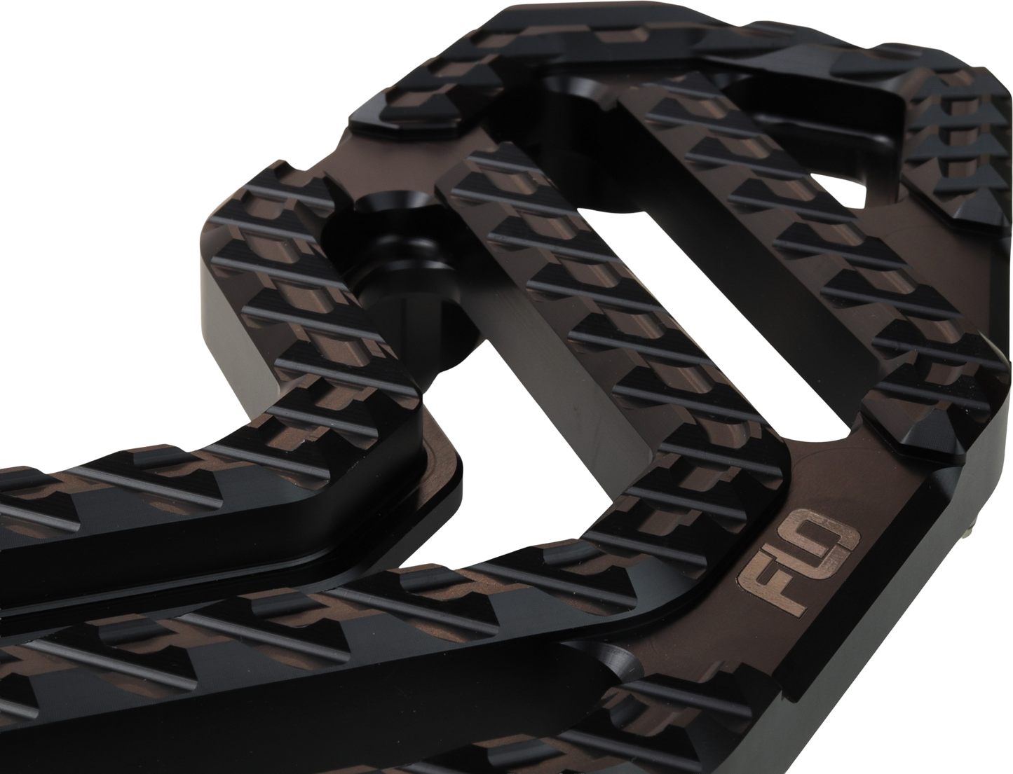 FLO MOTORSPORTS Savage Floorboards Black V-800V5BLK for Enhanced Motorcycle Control