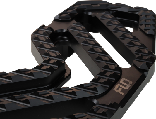 FLO MOTORSPORTS Savage Floorboards Black V-800V5BLK for Enhanced Motorcycle Control