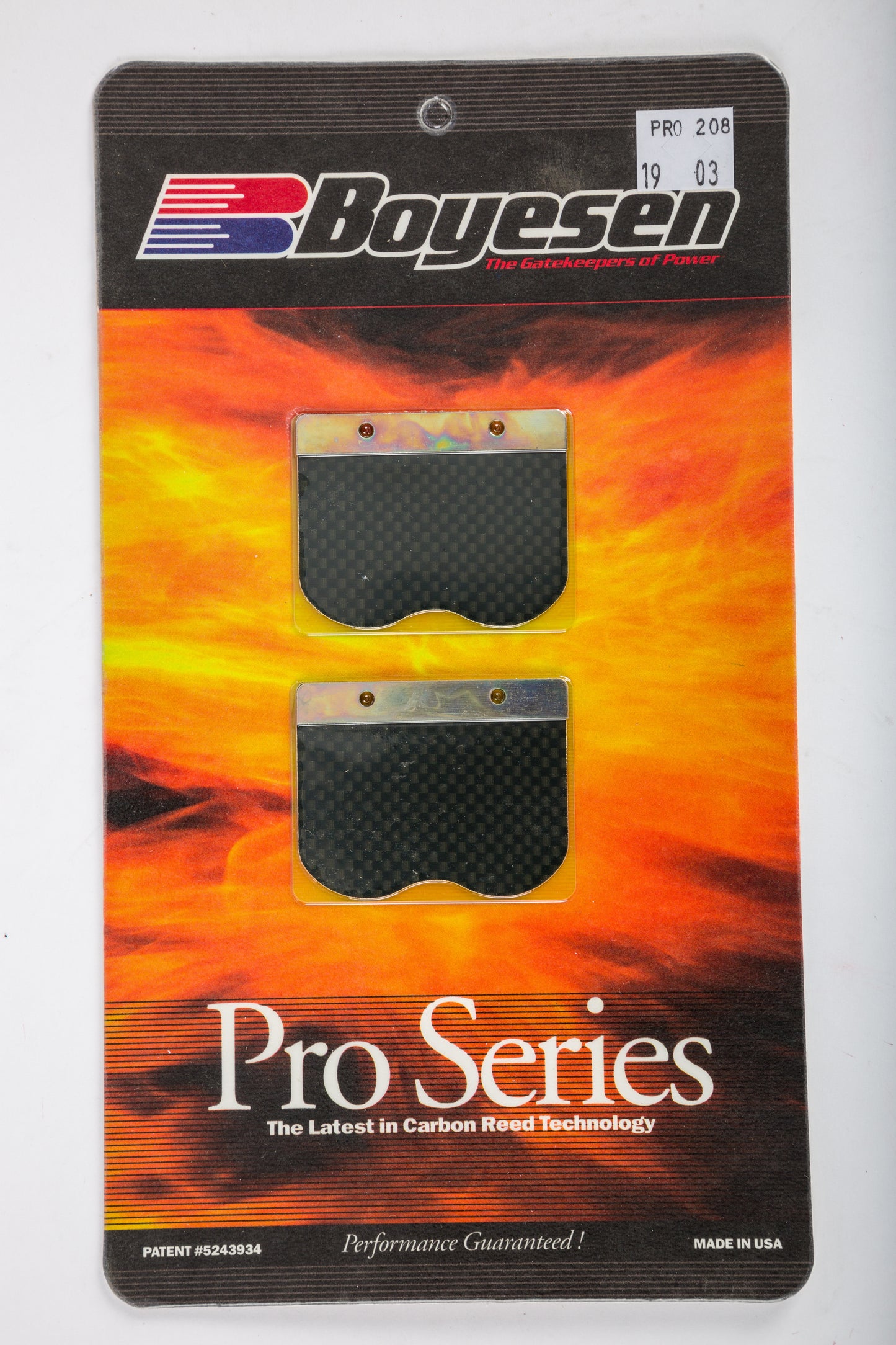 Boyesen Pro Power Reeds Dura Flex w/Rev Plates