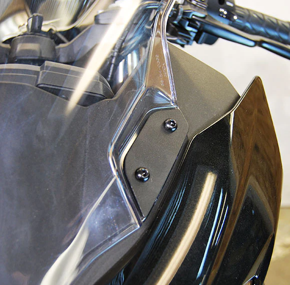 NEW RAGE MIRROR BLOCK OFF PLATES KAW